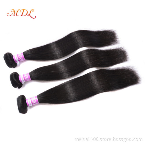Fast Shipping hot sale Indian Virgin Hair 100% Unprocessed Straight Hair Weave Bundles